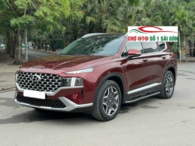 Mua Bán Xe Ô Tô Cũ Hyundai Santafe 2021 Màu Đỏ 1 Tỷ 150 Triệu