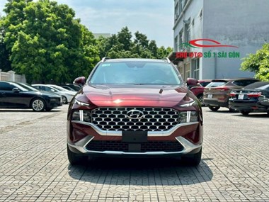 Mua Bán Xe Ô Tô Cũ Hyundai Santafe Màu Đỏ, Chạy 2,7 Vạn, Giá 1 tỷ