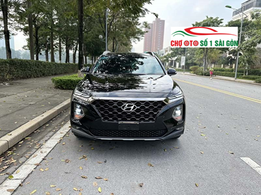 Mua Bán Xe Ô Tô Cũ Hyundai Santafe, Màu Đen, Chạy 5 Vạn, 870 Triệu