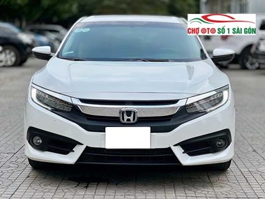 Mua Bán Xe OTo Cũ Honda Civic 2017, Màu Trắng, Giá 520 triệu
