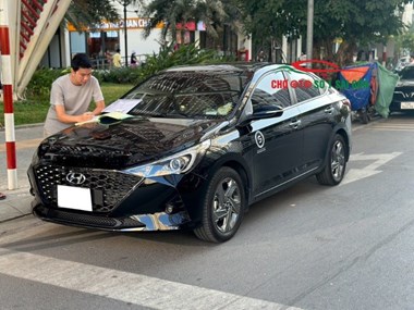 Mua Bán Xe Ô Tô Cũ Hyundai Accent ATH 2022 Màu Đen Giá 490 Triệu 